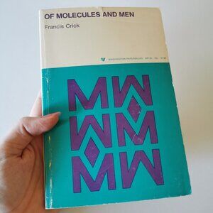 1960s Of Molecules and Men Paperback Francis Crick DNA Structure Nobel Prize